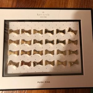 Kate Spade Bow push pin tacks